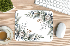 Happy New Year PNG Mouse Pad,Festive New Year's Eve 2026 PNG Product Image 1