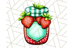Strawberry Fruit PNG Clipart, Adorable Kawaii Characters Png Product Image 5