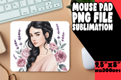 UNIQUE mouse PAD Playful Design, Beauty Woman Product Image 1
