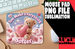 Sweet MOUSE PAD Magical Design, Valentines Day Product Image 1