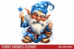 Funny Gnomes Clipart Product Image 1