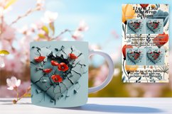 Spring Fling: Mug Wrap Design Product Image 1