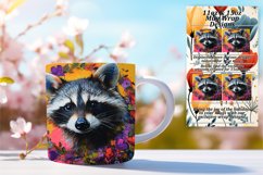 Dynamic Pop Art Mug Sublimation - Vibrant Design Product Image 1