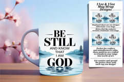 Creative 11oz Mug Wrap Png Template , Religious Product Image 1