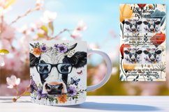 Vibrant Cow Bliss Mug Wrap Product Image 1