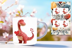 Valentine&#039;s Dino Mug - Adorable Valentine&#039;s Surprise Product Image 1