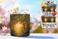 Serene Nature Mug Wrap: Sublimation - 11oz/15oz Product Image 1