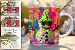 Beachy Frosty Festivities: 11oz/15oz Tropical Sublimation Product Image 1