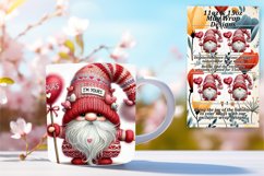 Enchanting 15oz Mug Wrap Png Template , Gnomes Product Image 1