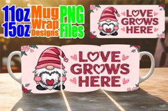 Radiant dreams 11oz 15oz mug wrap, Valentines Product Image 1