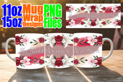 Radiant dreams 11oz 15oz mug wrap, Mother&#039;s Day Product Image 1