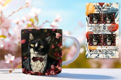 Spring Fling with Charming Cat Mug Wraps Product Image 1