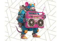 Forgotten 80s Cartoon Clipart PNG, Retro Animal Heroes Product Image 5