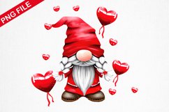 Valentine Gnome On pickup Sublimation- Gnome Sublimation Product Image 1