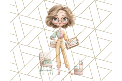 Cute Career Clipart Watercolor Professions Clip Art for Kids Product Image 5