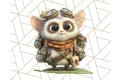 Tiny Explorers Clipart PNG, Animal Adventure PNG Product Image 5