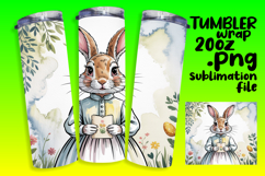 CLASSY 20oz Tumbler Design for Gifts , Easter Bunny Product Image 1