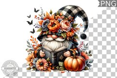 Halloween Gnome Sublimation - Clipart PNG Design Product Image 1