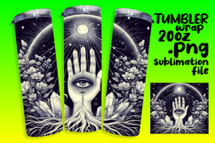 Creative Tumbler Wrap Template , Mystic Product Image 1