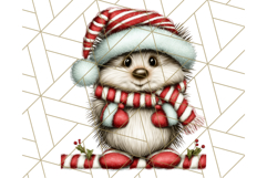 Christmas Animal Clipart, Festive Animals in Holiday Outfits Product Image 5