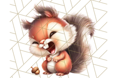 Adorable Angry Animals Clipart PNG, Cute Moody Faces Png Product Image 5