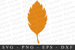 Leave Svg | Fall Svg | Svg Cut File Product Image 1