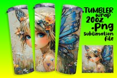 GORGEOUS 20oz Tumbler Wrap for Gifts , Fairy Product Image 1