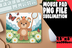 Unique Desk Pad Design Magic, Cute Bear Product Image 1