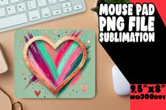 TIMELESS MOUSE PAD PNG STYLE, Heart Product Image 1