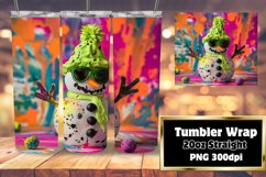 Tropical Tidings: 20oz Christmas Sublimation Product Image 1