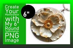 Blooming Beauty: 3D Spring Round Designs Art PNG Product Image 1