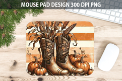 Boots Mouse pad Sublimation - Thanksgiving PNG Design Product Image 1