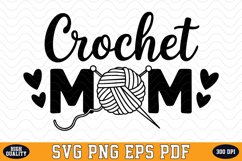 Crochet mom SVG | Quotes | SVG Cut files Product Image 1