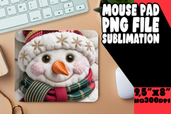 Whimsical Mouse Pad Design PNG, Holiday Pets Product Image 1