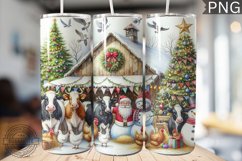 Farm Animals Tumbler Wrap - Christmas Tumbler Design Product Image 1