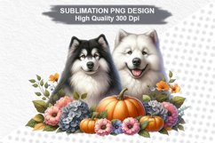 Halloween Dog - Halloween clipart Sublimation PNG Design Product Image 1