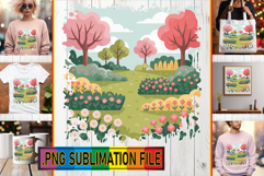 Joyful PNG Designs for Gifts, Spring Product Image 1