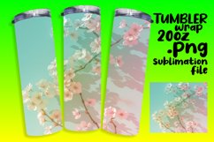 Eye-Catching Gradient Tumbler Wrap for Sublimation Art 20oz Product Image 1