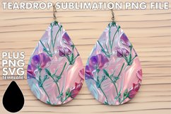 Elegance Redefined: Sublimation Teardrop Beauty Product Image 1