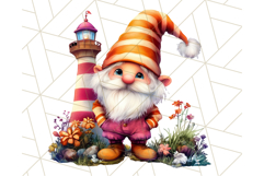 Beach Gnome Clipart Bundle, Cute Summer Gnomes PNG Product Image 19