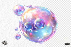 Ocean Bubbles Clipart Product Image 1