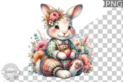 Floral Nursery Animal Sublimation Clipart Bundle Product Image 9