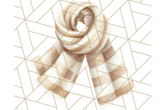 Watercolor Winter Hats and Scarves Clipart PNG Product Image 5