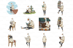 Cartoonish Silly Goose Clipart Bundle Product Image 6