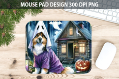 Watercolor Dog Mouse Pad Sublimation - Animal PNG Product Image 1