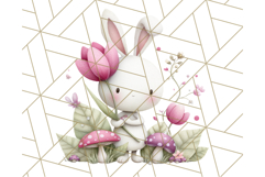 Whimsical Garden Friends Clipart PNG, Animal PNG Product Image 5