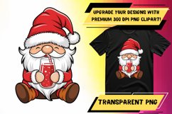 Lovely PNG Template for Custom T-Shirts , Gnome Product Image 1