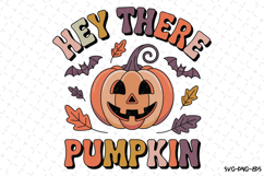 Hey there Pumpkin Svg | Halloween Svg | Svg Cut Files Product Image 1