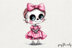 Valentines day skeletons Clipart PNG Product Image 1