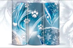4 Christmas Seamless Tumbler Wrap 20 oz Product Image 4
